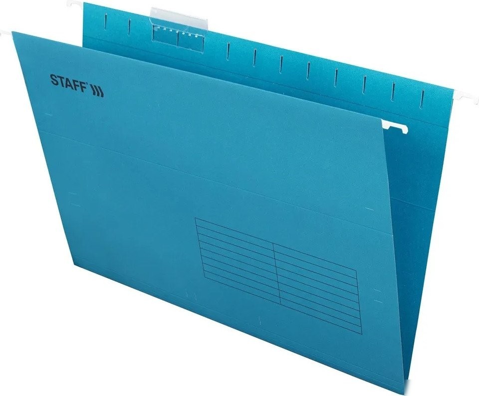 Папка подвесная Staff 270933 (10 шт, синий)