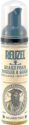 Пена для бороды Reuzel Wood & Spice Beard Foam Несмываемый 70 мл