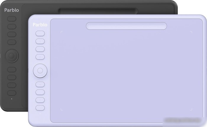 Графический планшет Parblo Intangbo M (сиреневый)