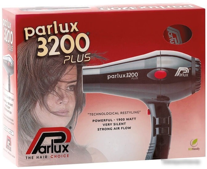Фен Parlux 3200 Plus (серебристый)