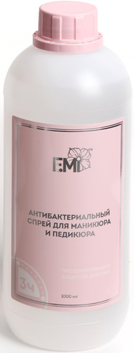 Антисептик Emi Антибактериальный спрей для маникюра и педикюра 1000 мл