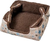 Лежак Lanatex 169 22178 (71x69x1.5, коричневый)