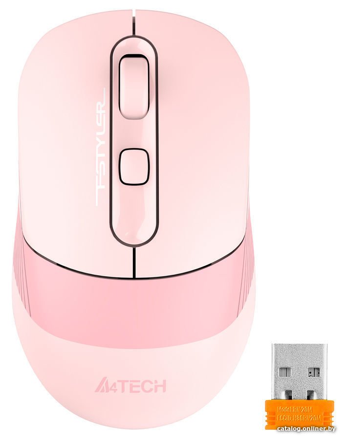 Мышь A4Tech Fstyler FB10C (розовый)