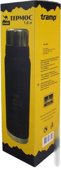 Термос TRAMP TRC-029 Black