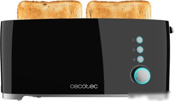 Тостер Cecotec Toast&Taste Extra B (черный)