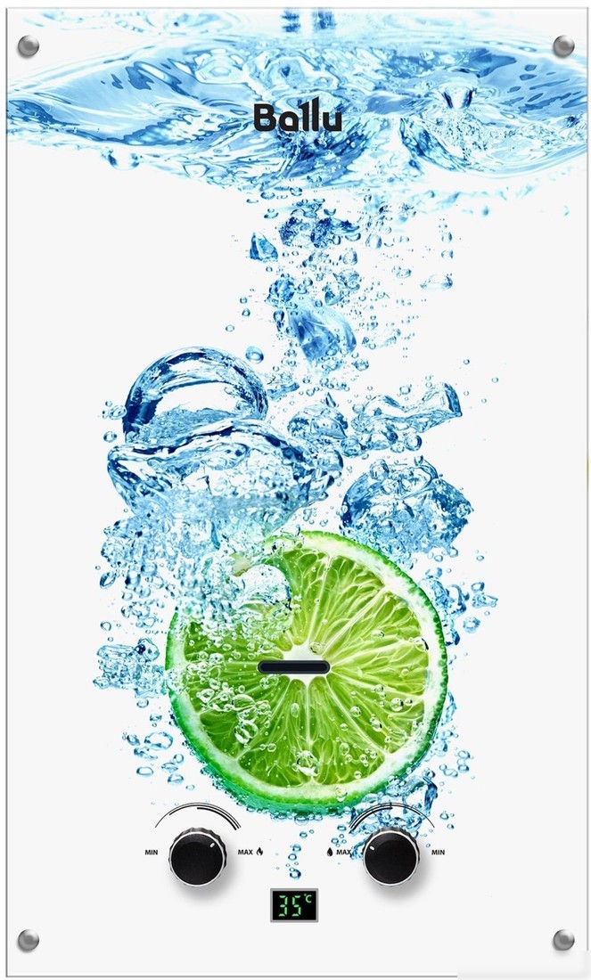 Газовая колонка Ballu GWH 10 Fiery Glass Lime