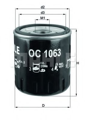 Mahle Knecht OC1063