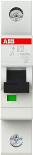Выключатель автоматический ABB S201-B25 1P B 25A 10kA 1M 2CDS251001R0255