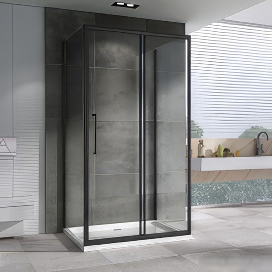 Душевой уголок Abber Schwarzer Diamant AG30140BH-S70B-S70B