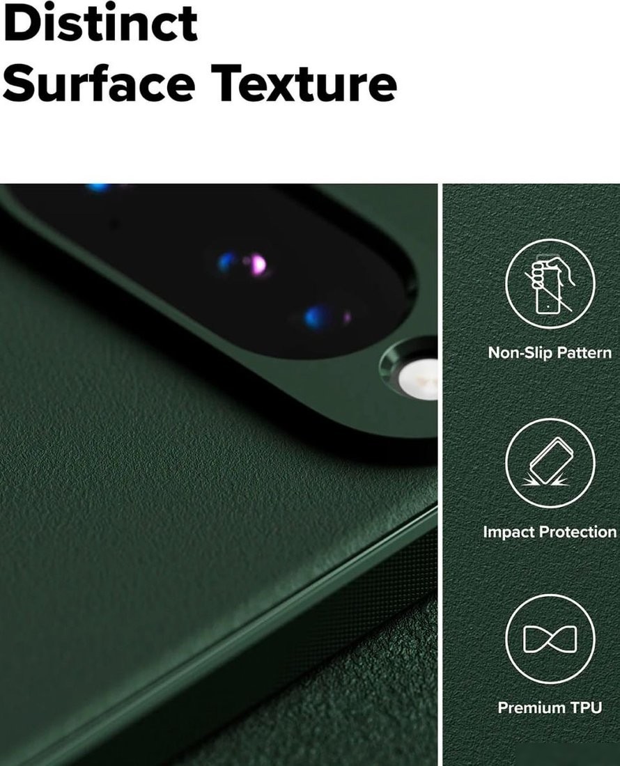 Чехол для телефона Ringke Onyx для Pixel 10 Dark Green