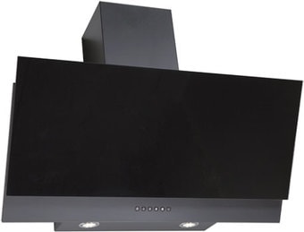 Кухонная вытяжка Elikor Рубин S4 90П-700-Э4Д (антрацит/черное стекло)