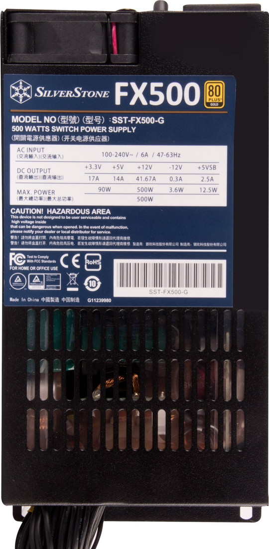 Блок питания SilverStone FX500 80 PLUS Gold SST-FX500-G