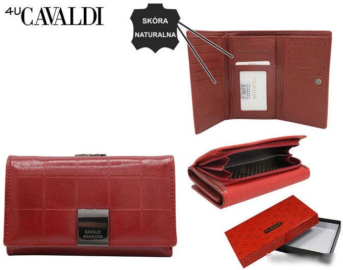 Кошелек Cedar 4U Cavaldi PX29-3-6499 (красный)