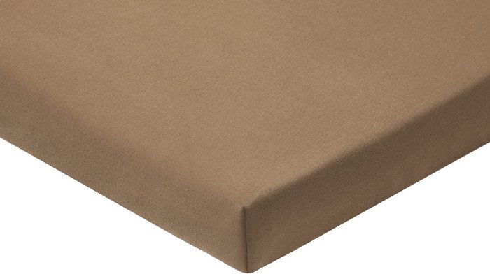 Постельное белье Альвитек Трикотажная на резинке 90x200 ПТР-МОК-090 (мокко)