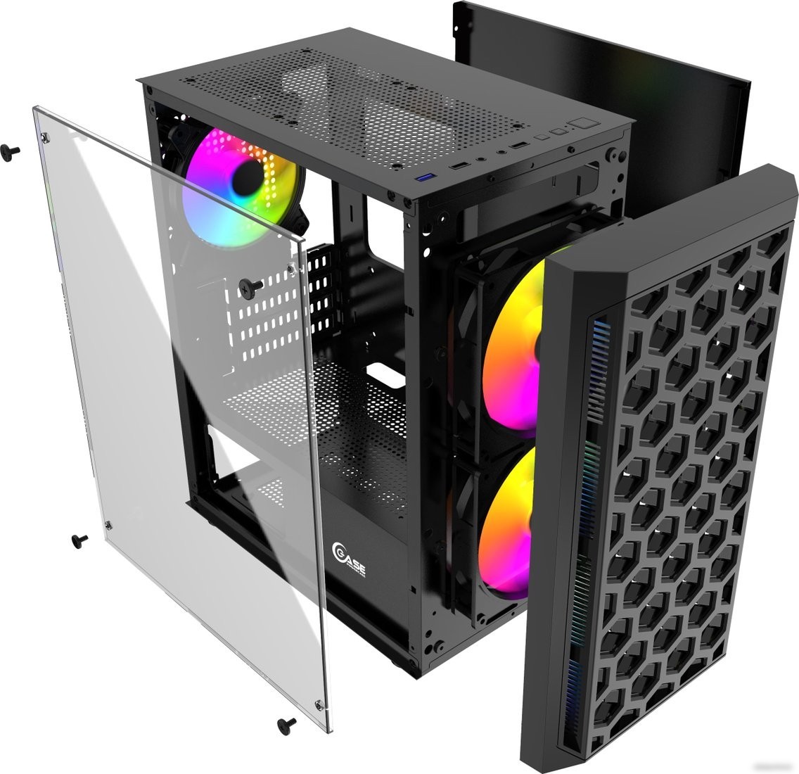 Корпус Powercase Mistral Micro T3B CMIMTB-L3