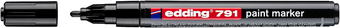 Маркер перманентный Edding 791 e-791A-1 (черный)