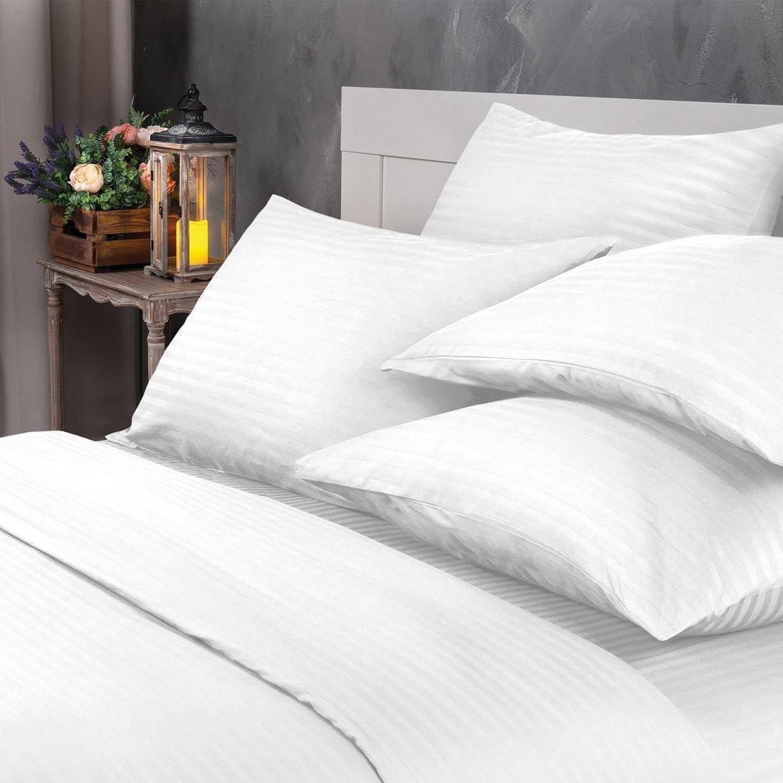 Постельное белье Verossa Stripe Семейный Royal VRT 3010 00бел ST13 23