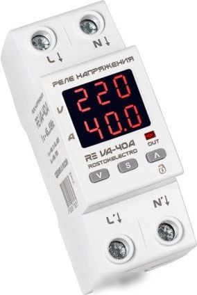 Реле напряжения RostokElektro VА-40А RE