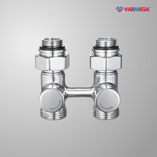 Узел нижнего подключения Varmega 1/2"х3/4"EK VMDV21-100415 (белый)