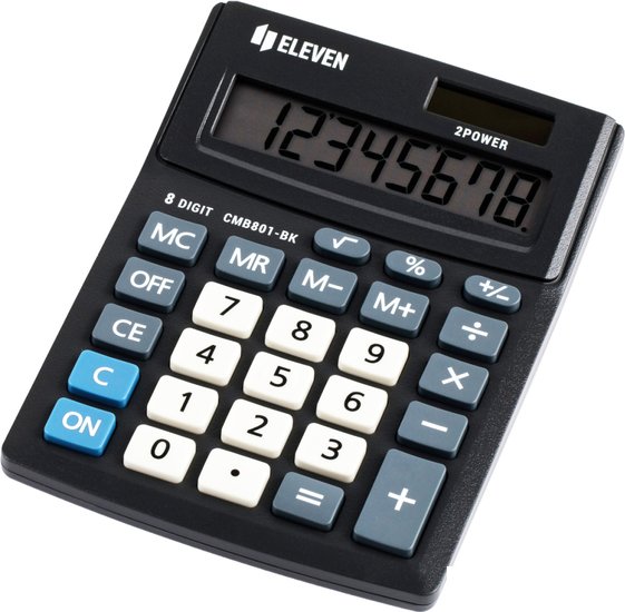 Калькулятор Eleven Business Line CMB801-BK (черный)