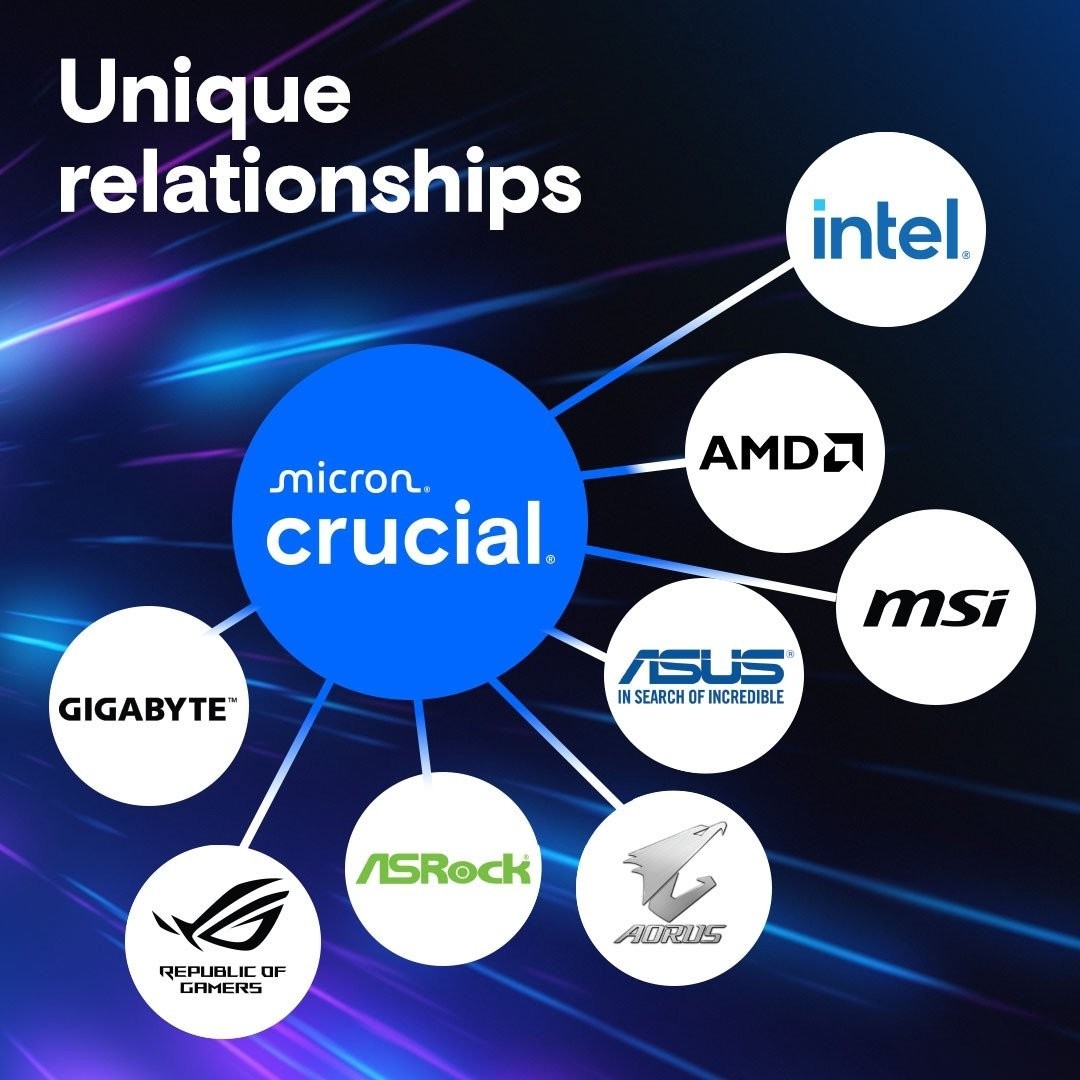 Оперативная память Crucial Pro 32ГБ DDR5 5600 МГц CP32G56C46U5
