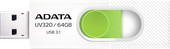 USB Flash A-Data UV320 64GB (белый/зеленый)