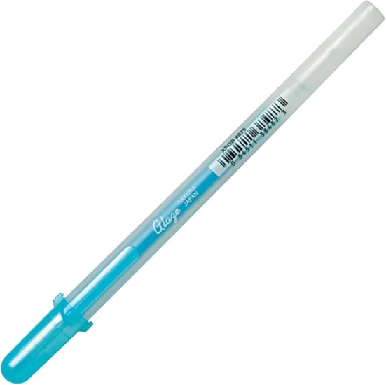 Ручка гелевая Sakura Pen Gelly Roll Glaze XPGB825 (голубой)