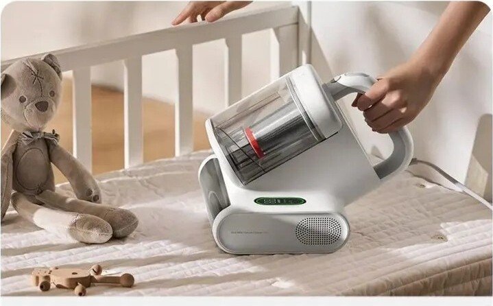 Пылесос для удаления пылевых клещей Xiaomi Mijia Dust Mite Vacuum Cleaner 2 Pro E401CN (с переходником на евровилку)
