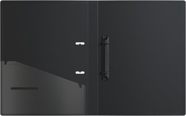 Папка для бумаг Berlingo Triangle Black RB4_2D399