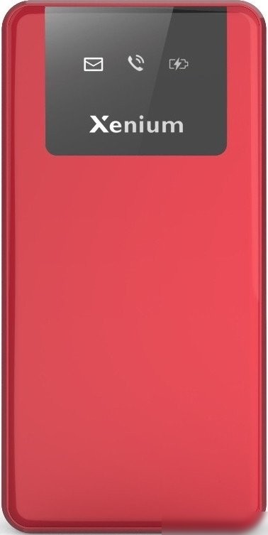 Кнопочный телефон Xenium X600 (красный)