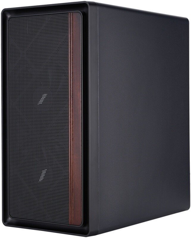 Корпус 1stPlayer WD1 WD1-BK-3F (черный)