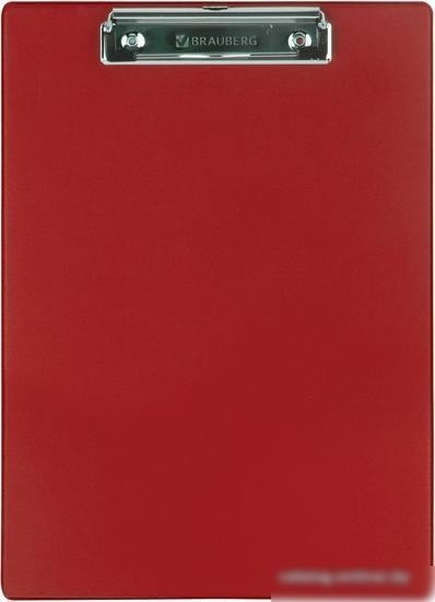 Планшет с зажимом BRAUBERG 232219 (бордовый)