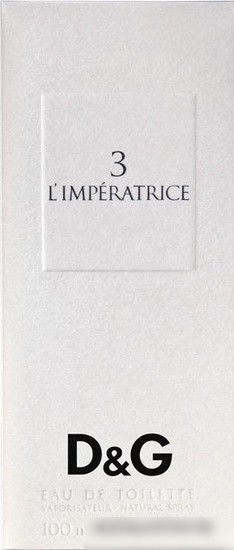 Dolce&Gabbana 3 L'Imperatrice EdT (100 мл)