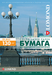 Фотобумага Lomond матовая двусторонняя A4 130 г/кв.м. 500 листов (0300542)