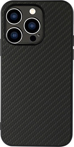 Чехол для телефона G-Case для iPhone 14 Pro Max (черная кожа)