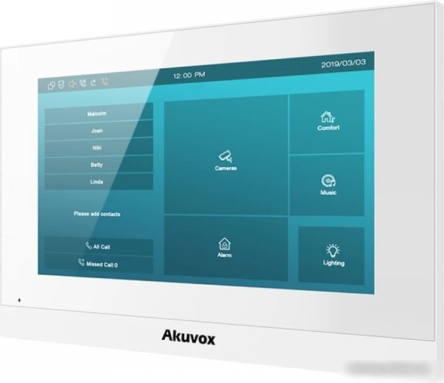 Монитор Akuvox C313S (белый)