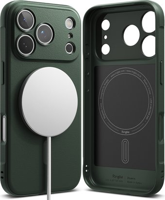 Чехол для телефона Ringke Onyx Magnetic для iPhone 17 Pro (Dark Green)
