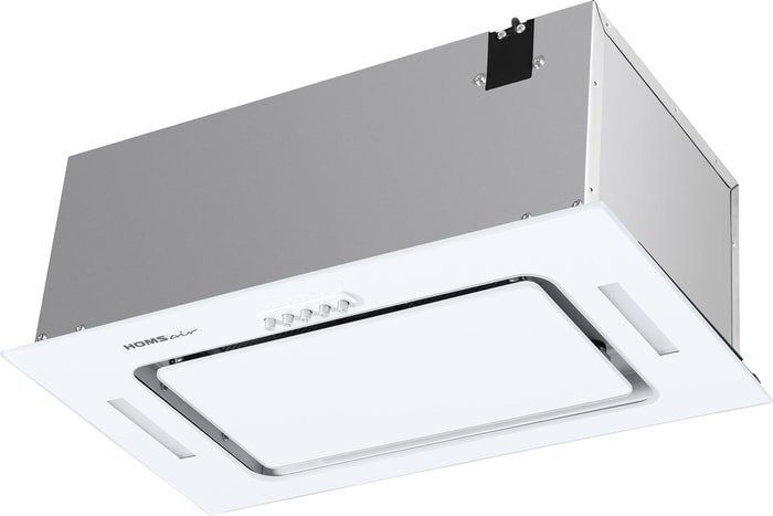 Кухонная вытяжка HOMSair Crocus Push 52 Glass (белый)