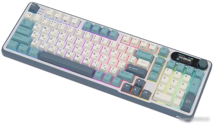 Клавиатура Royal Kludge RK-S98 RGB Light Cloud (RK Brown)