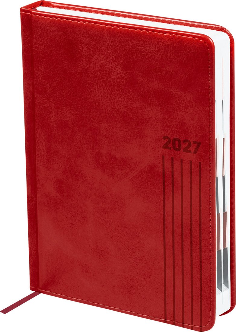 Ежедневник BG Vesper Index. Dark Red DdА5_68096 (176л)