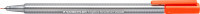 Ручка капиллярная Staedtler Триплюс 334-201 (красный неон)