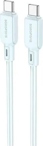 Кабель Borofone BX94 USB Type-C - USB Type-C (1 м, голубой)
