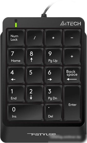 Цифровой блок A4Tech FK13P (черный)