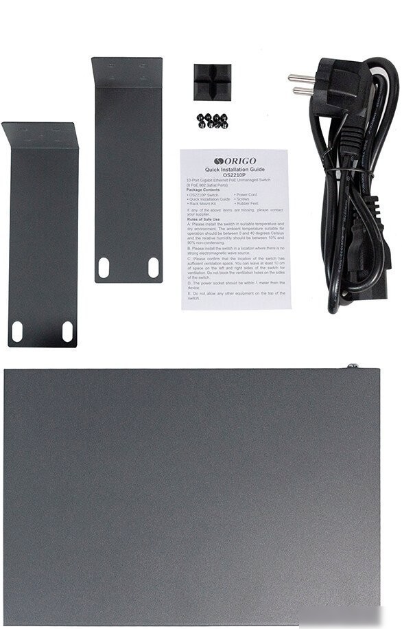 Настраиваемый коммутатор Origo OS2210P/120W/A1A