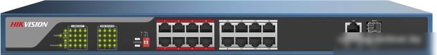 Коммутатор Hikvision DS-3E0318P-E