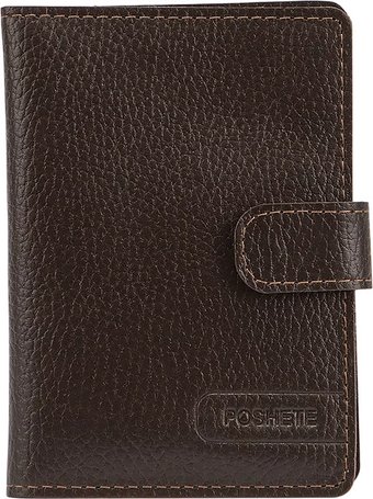 Кошелек Poshete 604-141M-BRW (коричневый)