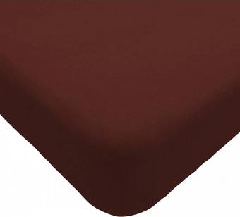 Постельное белье Luxsonia Трикотаж 200x200 Мр0010-21 (шоколадный)