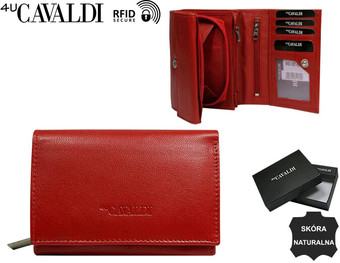 Портмоне Cedar Cavaldi RD-02-GCL (красный)