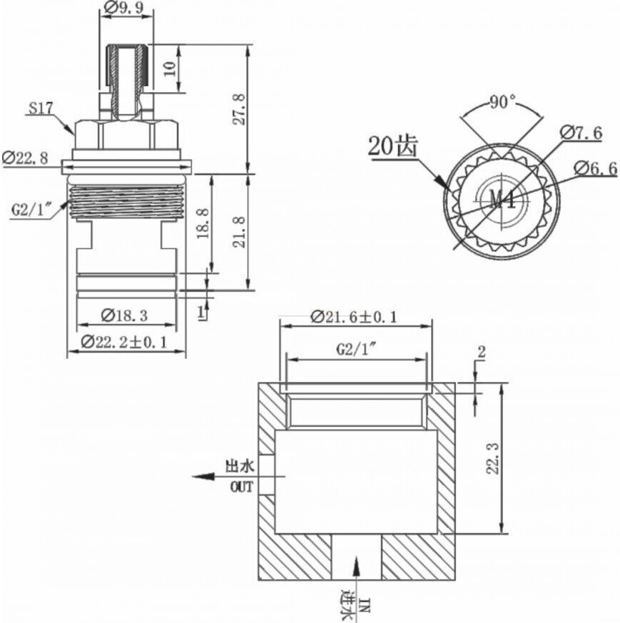 Кран-букса AV Engineering AVSSS-103