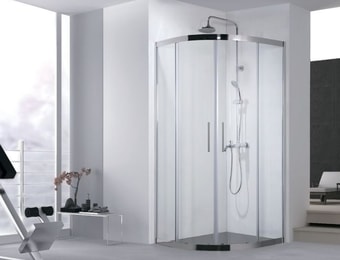 Душевой уголок Aquanet Delta NPE2142 100x100 (прозрачное стекло)